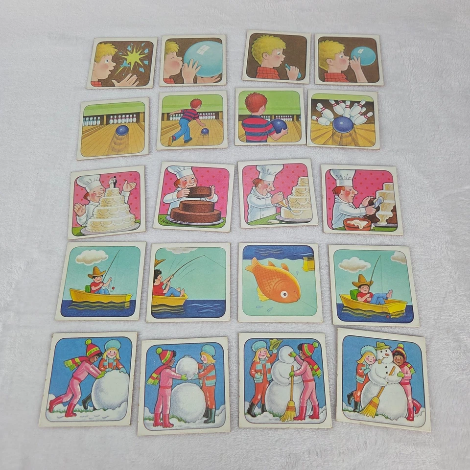 Vintage Milton Bradley Step By Step Memory Advanced Game Complete 1983 - Image 3 of 4