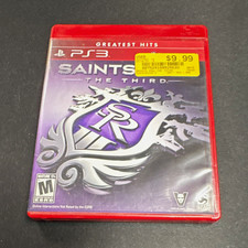 Saints Row: The Third Greatest Hits PS3 M NTSC-U/C Deep Silver Manual