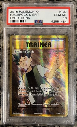 Brock's Grit graded PSA 10 for sale on eBay