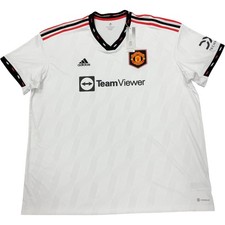 Adidas Manchester United Home Shirt Aeroready White 3XL 3172