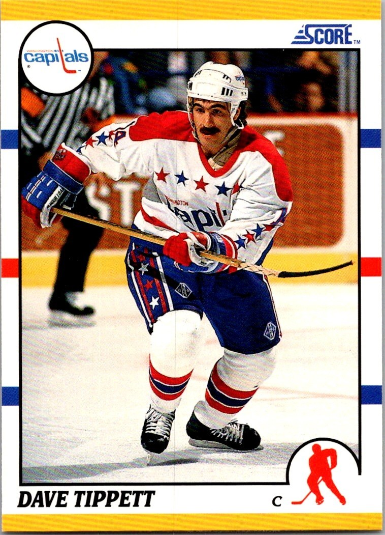 1990-91 Score Traded - Dave Tippett- #29T