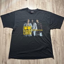 Vintage 1993 H Town R&B T Shirt XL Luke Records R&B Rap Made USA Hanes