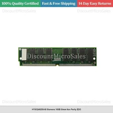 HYM324025S-60 Siemens 16MB Simm Non Parity EDO