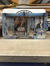 2025 Topps Chrome Star Wars Super Box Costco Exclusive Disney Superbox Sealed!