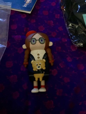 How2work HOLD AN ANIMAL BG BEAR LUNA Denim By Kohei Ogawa ULTRA RARE SOFUBI