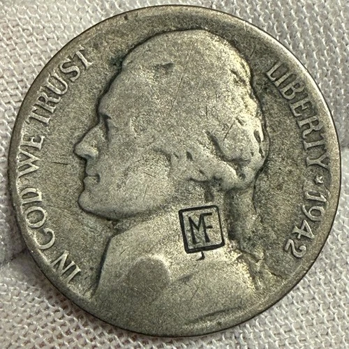 1942-P Jefferson Nickel — photo from another recent sale