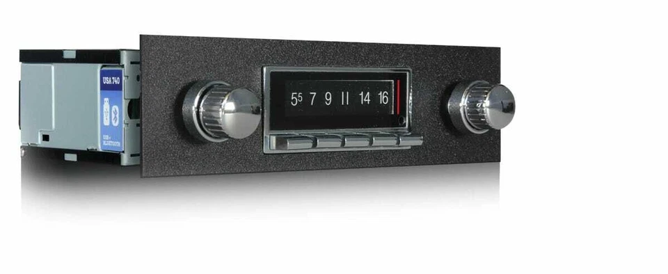 Vintage Car Radio for 1967-1968 Cadillac Calais, DeVille USA-740 - Image 2 of 4