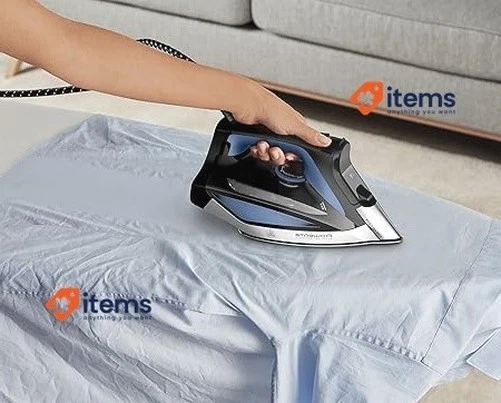 Rowenta Everlast Anticalc Vapore Ferro, 2700 W Scarica Nero/Blu DW7320 Antical - Immagine 4 di 4