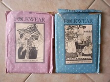 Sewing Patterns FolkWear Empire Dress Little Folks Kinsale Cloak Cut Uncut