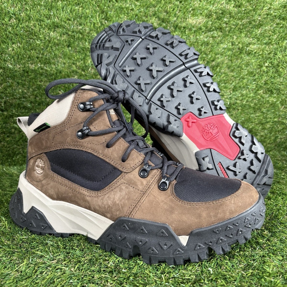 Timberland Waterproof Brown Hiker Boots Men display picture 1