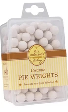 Mrs. Anderson’s Baking Ceramic Pie Crust Weights, Natural Ceramic Stoneware
