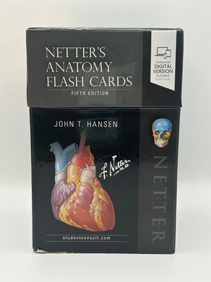Netter s Anatomy Flash Cards 5th Edition John Hansen Medical Student Resource
