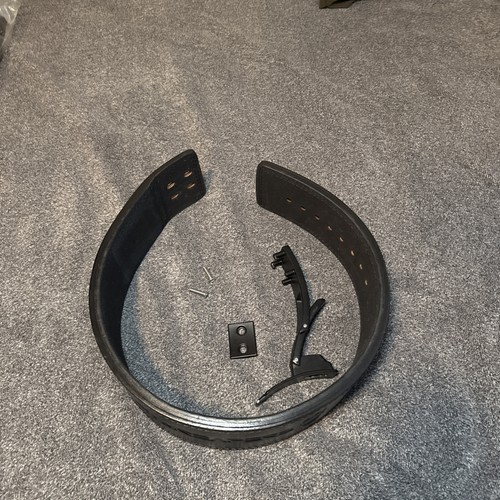 Gym Reaper 13mm Lever Belt Black Size Medium Weight Belt