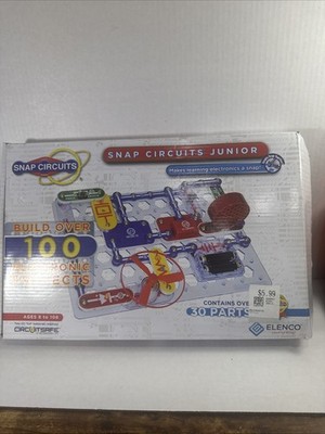Elenco Snap Circuits Jr. SC-100 Electronic Discovery Educational Project Kit 