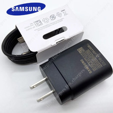 25w Type USB-C Super Fast Wall Charger 3FT Cable For Samsung Galaxy S20 S21 S22