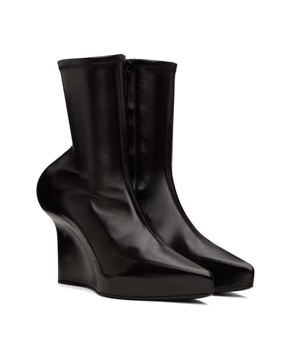 Givenchy Leather Wedge booties size 37 Retail $1650 | eBay
