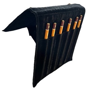 RARE Vintage LEVENGERBlack Suede Easel Pencil Drawing Set w/bonus Pink TIGO Set