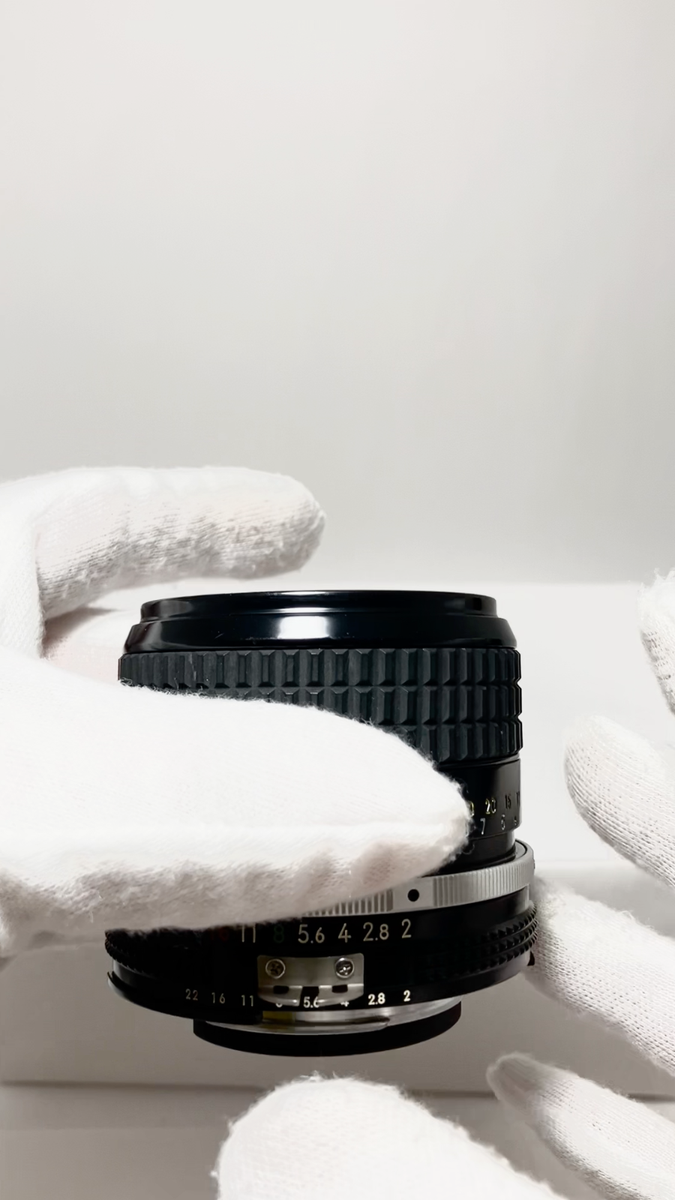 🎦 Nikon Ai Nikkor 85mm F/2 Portrait MF Lens For F Mount From