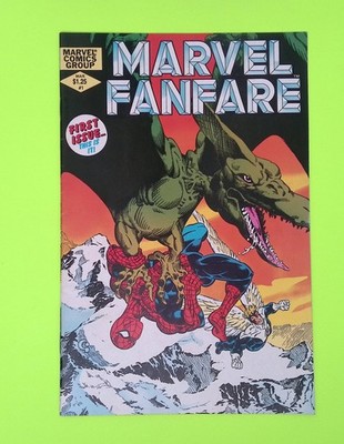 Marvel Fanfare #1 Vol. 1 1982 Marvel Comics 1st App 7.0 Comic Book W53-77