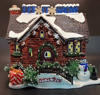 Dept 56 Snow Village Christmas Lane The Snowman House 55390