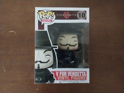 Funko Pop! Movies: Wachowski Brothers Hugo Weaving V for Vendetta # 10 Rare!