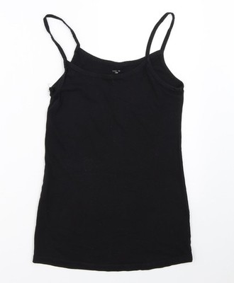 Select Damen schwarzes Camisole T-Shirt Größe 6