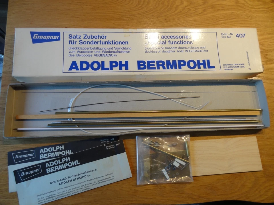 Adolph Bermpohl 407 Sonderfunktion um die Vegesack ins Wasser zu lassen - Bild 3 von 3