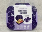 Bentgo Kids Purple Space Unicorn Snap & Go Leak-Proof Lunch Box | Brand New!