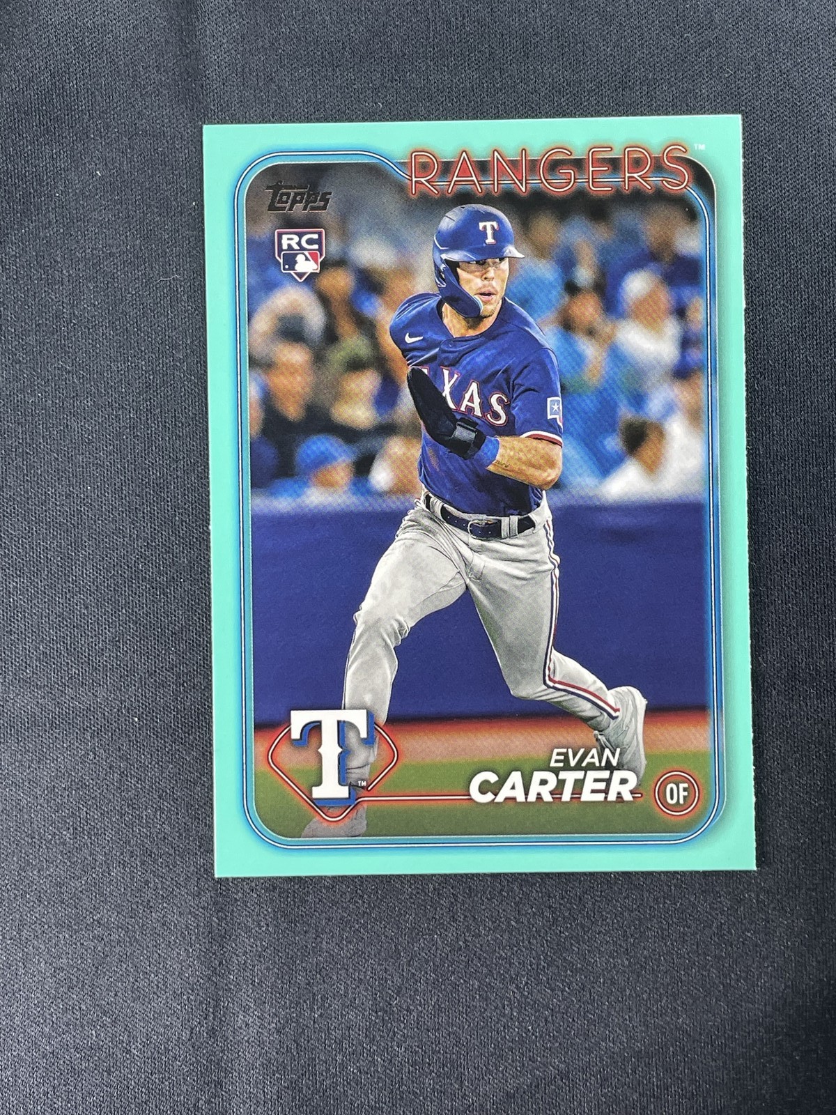 2024 Topps #280 Evan Carter Aqua