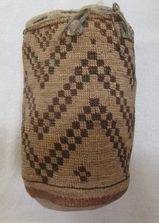 VERY NICE OLD NATIVE AMERICAN BASKET NR!
