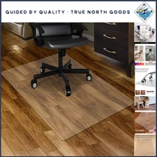 Versatile 36" x 48" Clear Floor Mat for Office & Home - PVC Chair Protection