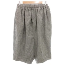 [Used] BLACK COMME des GARCONS Easy Sarouel Pants Cropped XS Wool Houndstooth Pa