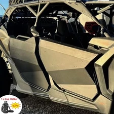 Heavy Duty Aluminum Full Doors for Can-Am X3 MAX Turbo R RR 2017-2025 4 Seat