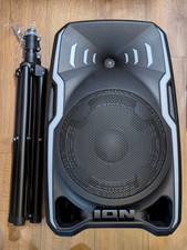 ION Audio Total PA Apex portable PA speaker battery-powered system tripod stand