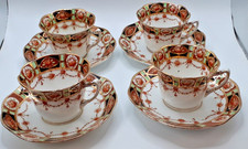 Roslyn R&G Imari 2987 Vintage Cups Saucers Set Of 4 Charity Sale