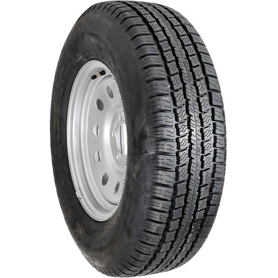 Tire Provider Radial ST Semi-Steel 225/75R15 E 10 Ply 6x5.5 Modular Silver