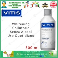 Vitis Whitening Collutorio Sbianca Efficacemente Senza Alcool 500 ml