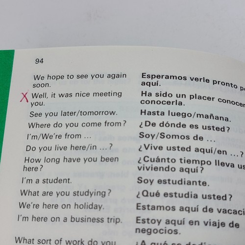 Vintage Lot - 5 Spanish Language Grammar Books - Imagen 21 de 24