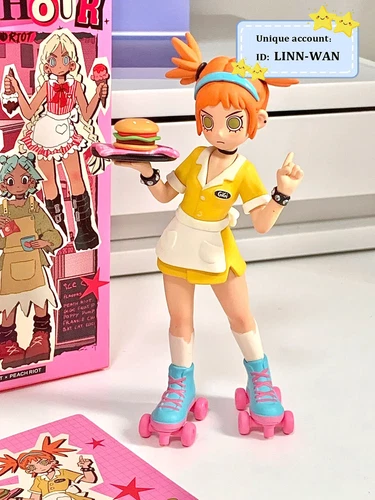 POP MART Peach Riot Rush Hour Series Blind Box Figure sealed New one set (12pcs) - Picture 15 of 20