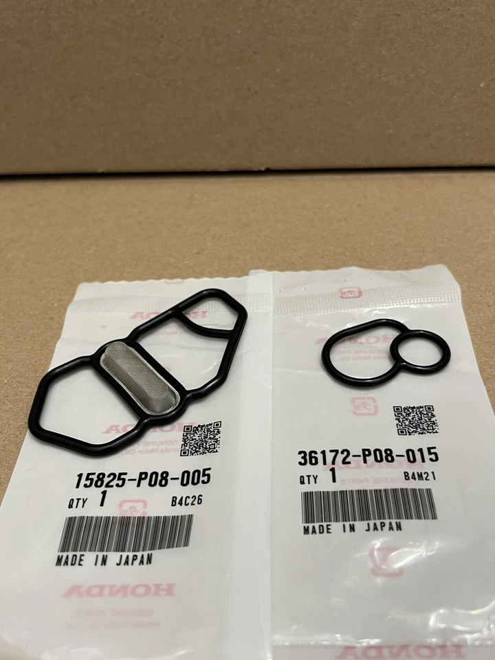 Прокладки соленоидные для верхнего и нижнего клапанов катушек VTEC для Honda Civic Si Acura Integra от оригинального производителя - Изображение 2 из 4