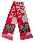 Poland scarf :: szalik Polska :: great double-side knitted model. Great quality!