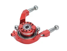 Microheli Precision CNC Aluminum Swashplate (RED) - ESKY 150X / BLADE 70 S