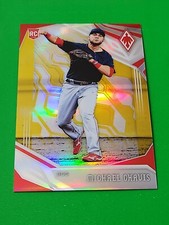 Michael Chavis 2019 Panini Chronicles Phoenix Gold Prizm 6/10 , Boston Red Sox