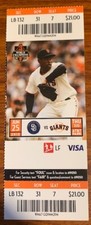 Padres vs Giants Game 6/25/2015 Santiago Casilla on Ticket Free Shipping