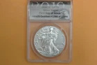 2019-W (Burnished) $1 American Silver Eagle ANACS SP70 First Day Issue