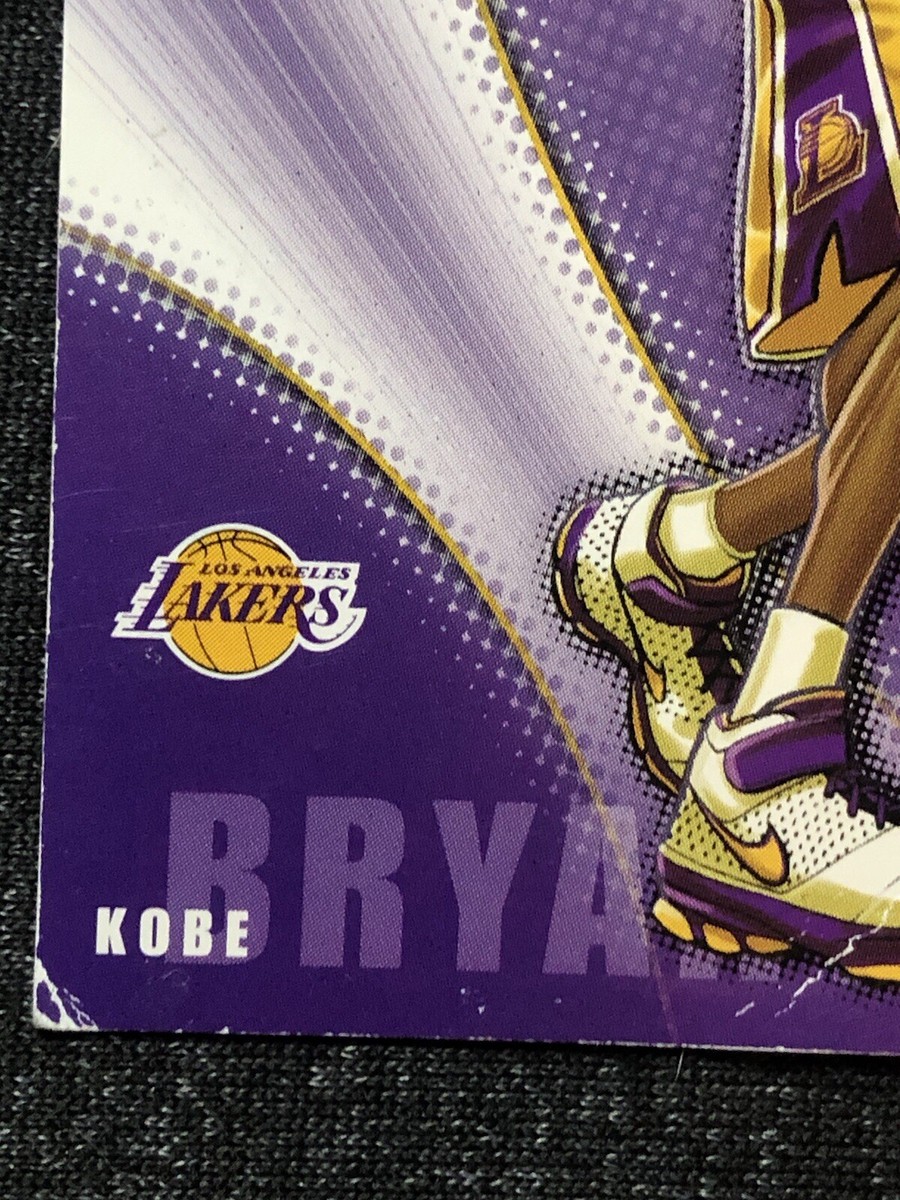 2008 Upper Deck Kobe Bryant card illustration by Bernard Chang | eBay