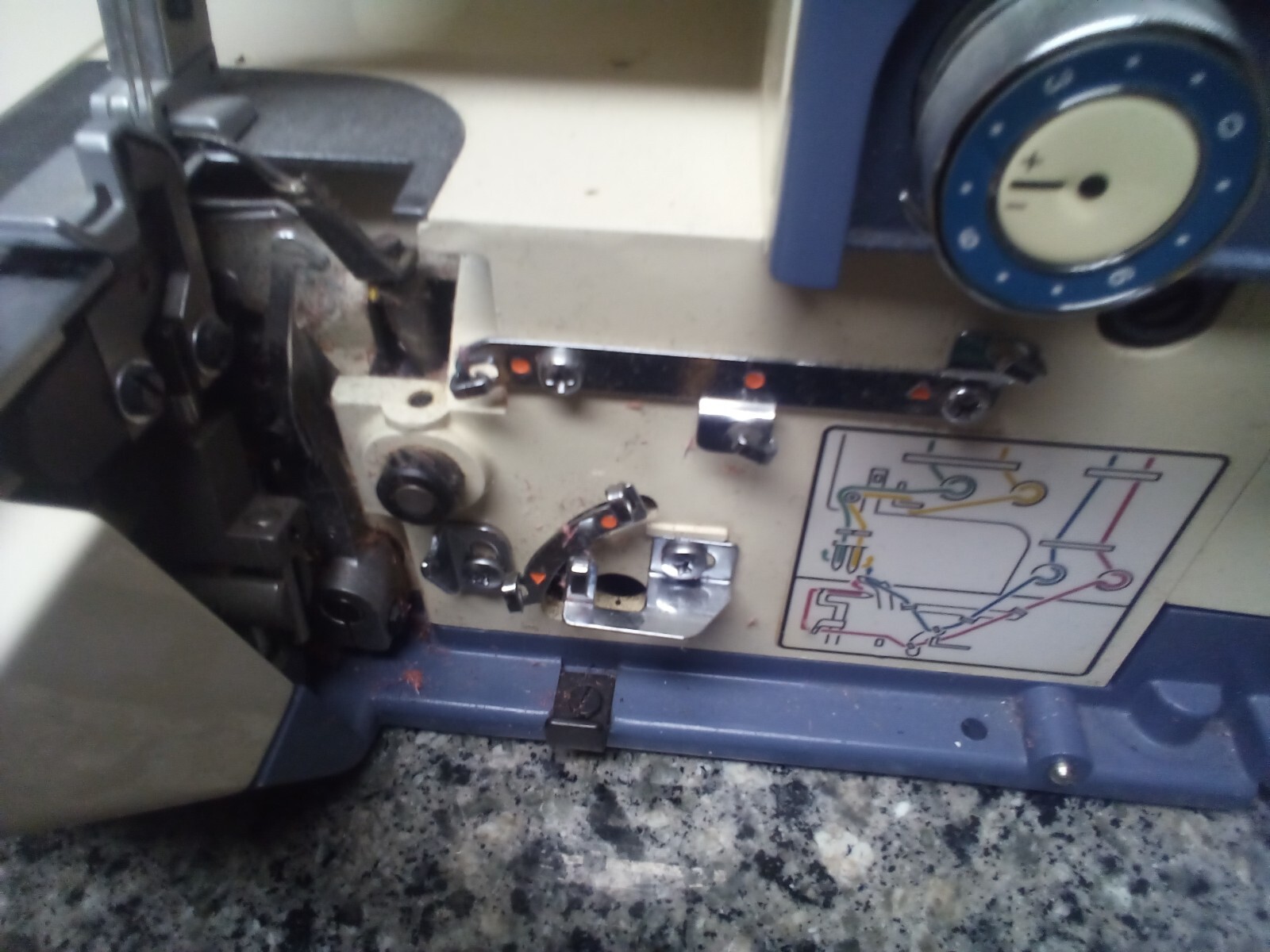 Frister Rossmann KnitLock 5 Overlocker untested eBay