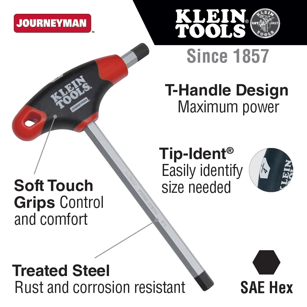 Klein sale t handle