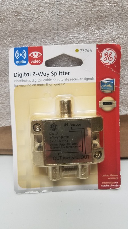 GE 2 Way Splitter