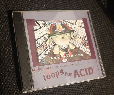 Sonic Foundry / INIS - Loops For Acid - Signals 1 - Analog Synth - Sampling CD